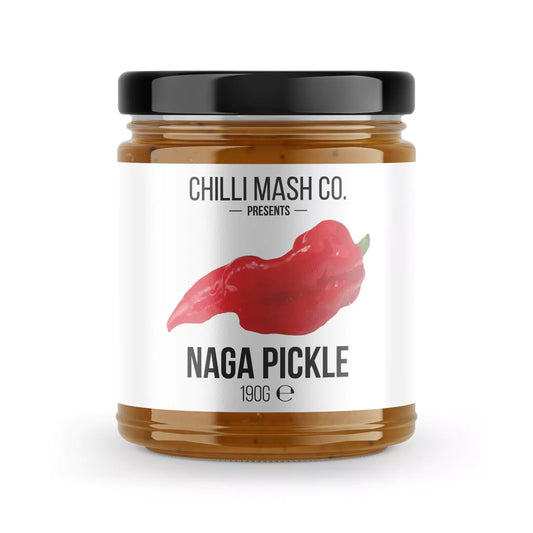 Naga Chilli Pickle 190ml - Chilli Mash Company |- Bangladeshi Style Chilli Pickle