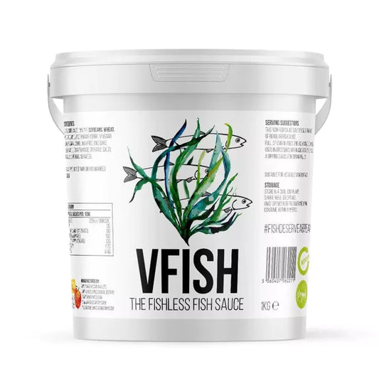 VFISH 1kg - Chilli Mash Company - The Fishless Fish Sauce - Vegan