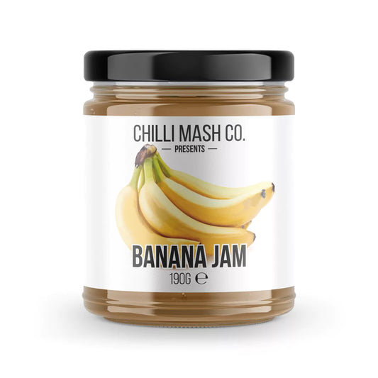 Banana Jam 190g - Chilli Mash Company - Delicious Caribbean Inspired Jam