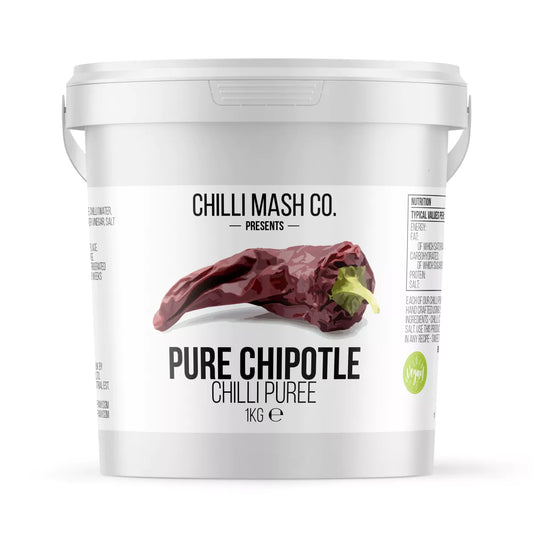 Pure Chipotle Chilli Puree -  1kg - Chilli Mash Company