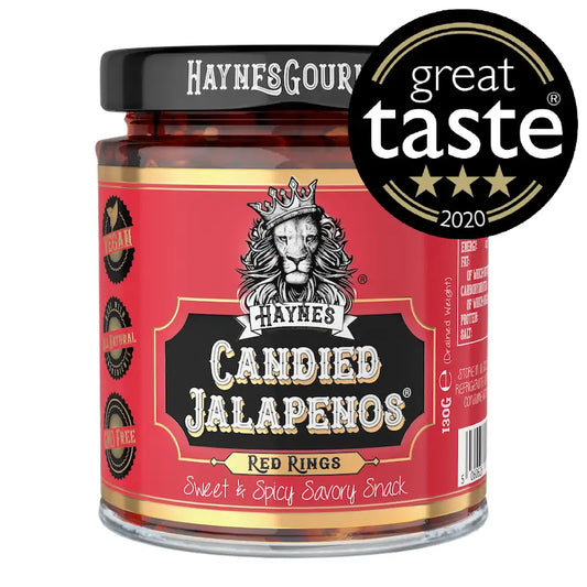 Haynes Candied Jalapenos Red - 400g