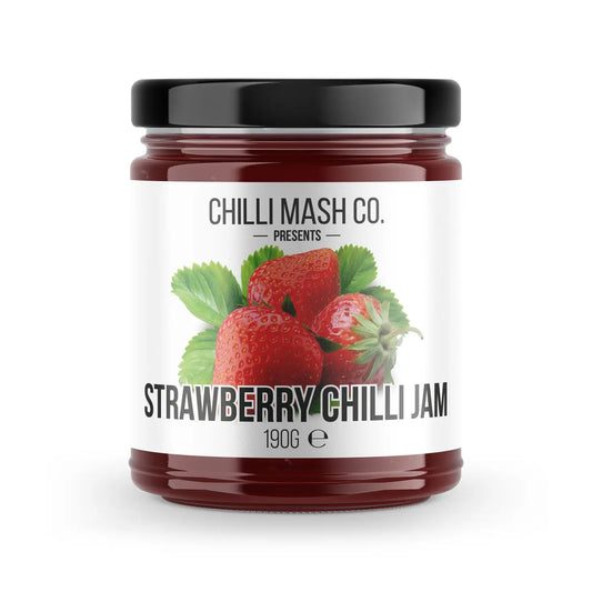 Strawberry Chilli Jam - 190g - Chilli Mash Company