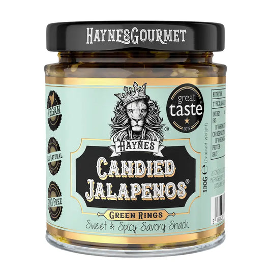 Haynes Candied Jalapenos Green - 400g